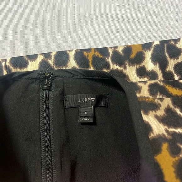 J. Crew leapard dress - Picture 3 of 9